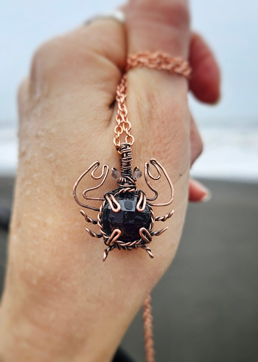 garnet-copper-wire-wrapped-