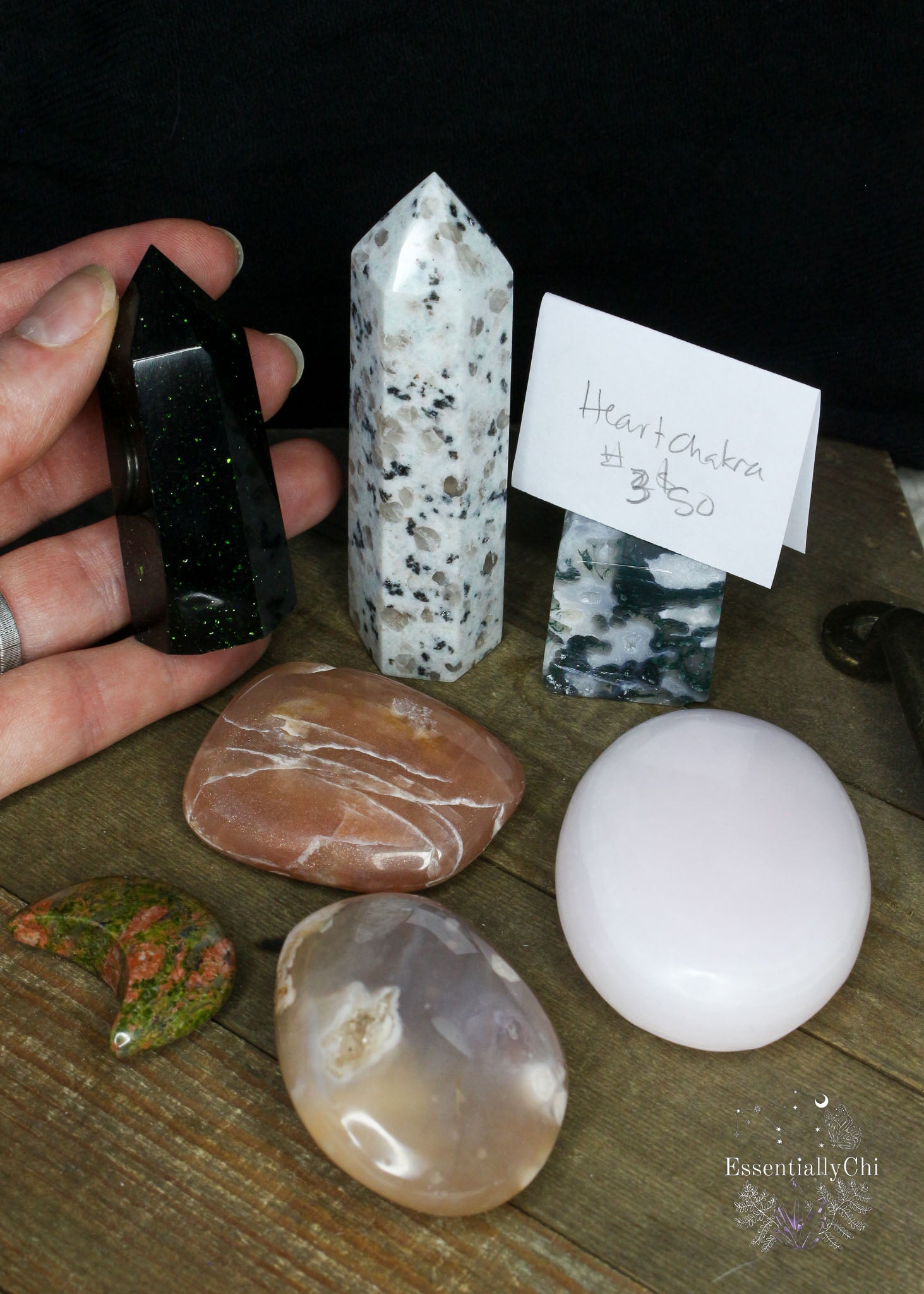 Ultimate Heart Chakra Crystal Set: Healing Stones for Love & Emotional Wellness