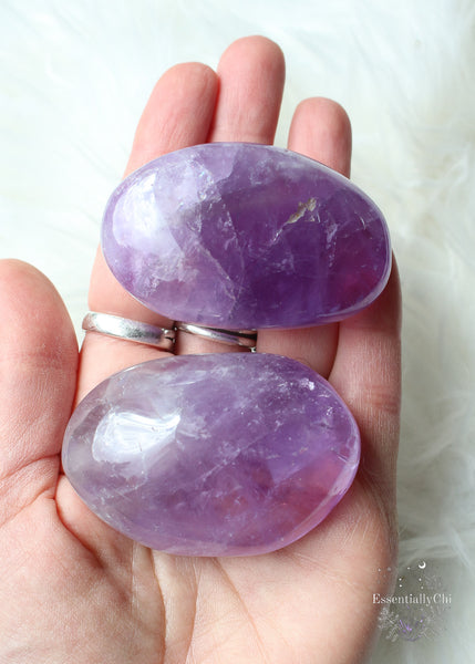 Discover Amethyst stone properties and use in crystal healing. Amethyst attracts positive energy while ridding your body of any negative emotions; feelings of stress, anxiety, fear, depression, and more. Amethyst crystals are exceptional for providing spiritual protection, inner strength, and clarity of mind, making them a classic meditation tool and great for boosting creativity. Meditating with Amethyst can help you still your thoughts and become more in tune with your feelings.