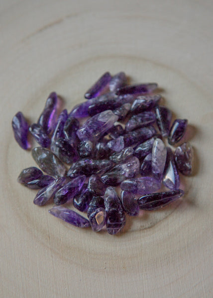 Amethyst Crystal Chips - Essential Chi Jewelry