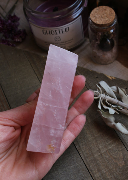 Rose Quartz Moon Bowl 51RE